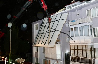 Gemlik'te Fırtına Alarmı